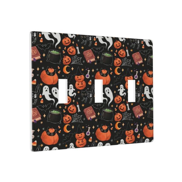 1Pcs alloween  Ghost Funny Pumpkin Wall Plates decorative light switch cover plate Light Switch Cover Plate Decorative Wall Plate outlet covers wall plate - Image 2