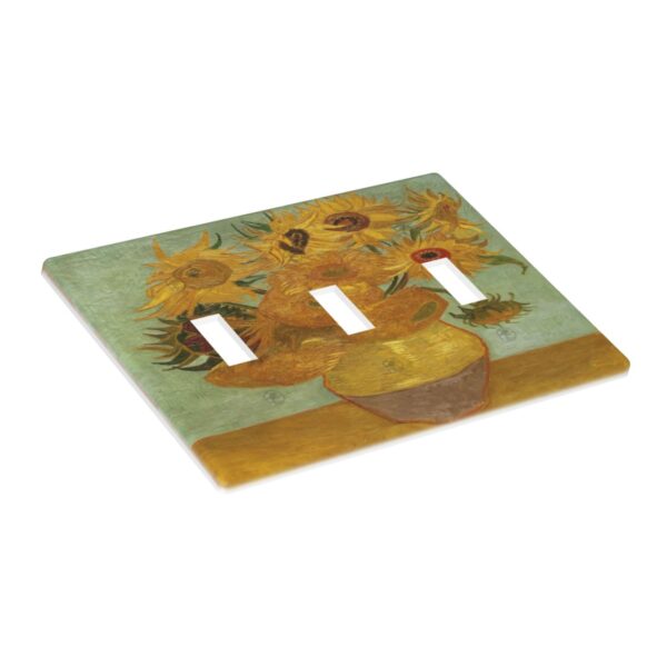 1Pc Sunflower Wall Plates decorative light switch cover plate Light Switch Cover Plate Decorative Wall Plate outlet covers wall plate - Image 3