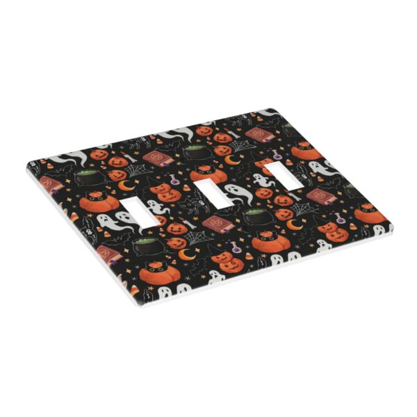 1Pcs alloween  Ghost Funny Pumpkin Wall Plates decorative light switch cover plate Light Switch Cover Plate Decorative Wall Plate outlet covers wall plate - Image 3