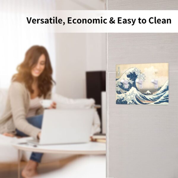 1Pcs The Great Wave off Kanagawa Wall Plates decorative light switch cover plate Light Switch Cover Plate Decorative Wall Plate outlet covers wall plate - Image 5