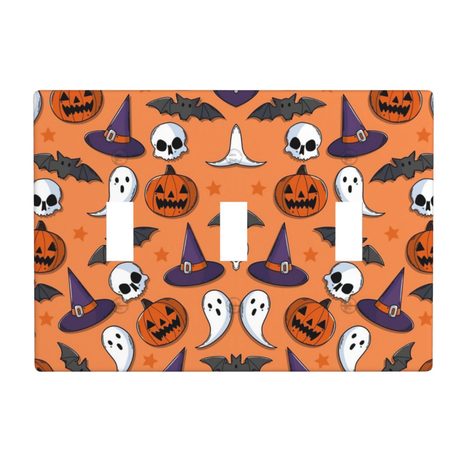 1Pcs Halloween Ghost Pumpkin Bats Wall Plates decorative light switch cover plate Light Switch Cover Plate Decorative Wall Plate outlet covers wall plate