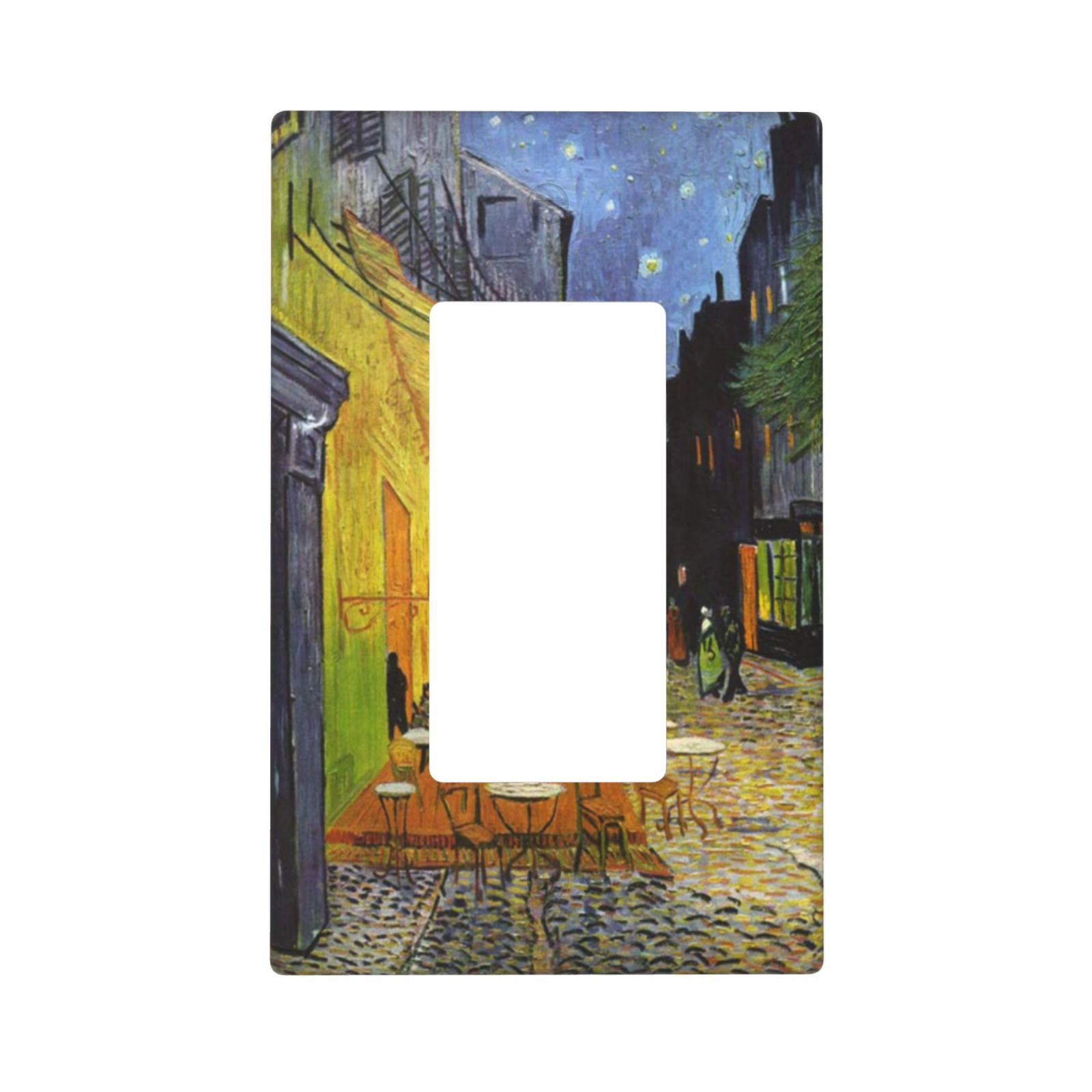 1Pcs Cafe Terrace Wall Plates decorative light switch cover plate Light Switch Cover Plate Decorative Wall Plate outlet covers wall plate