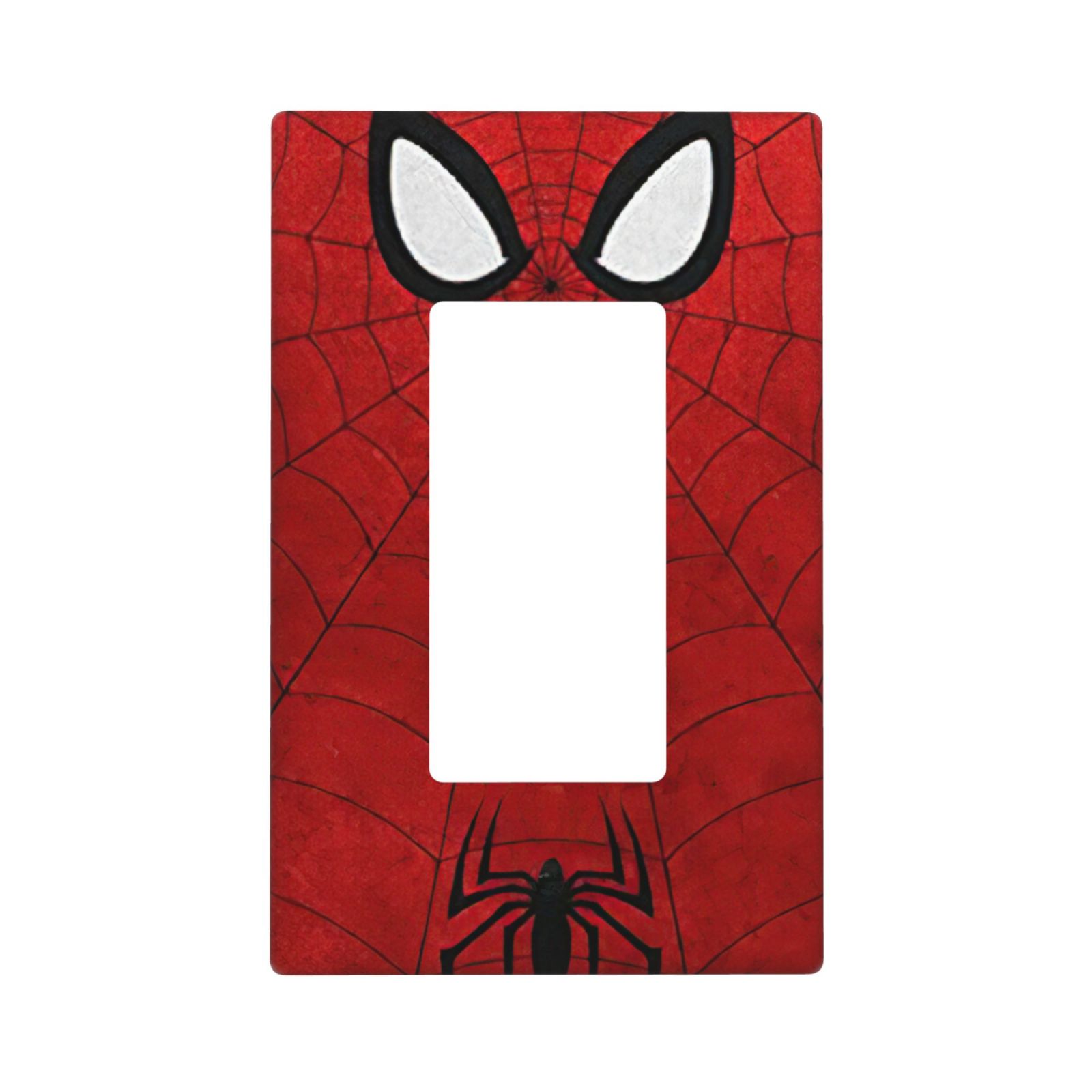 1Pcs Red Spider Web Wall Plates decorative light switch cover plate Light Switch Cover Plate Decorative Wall Plate outlet covers wall plate