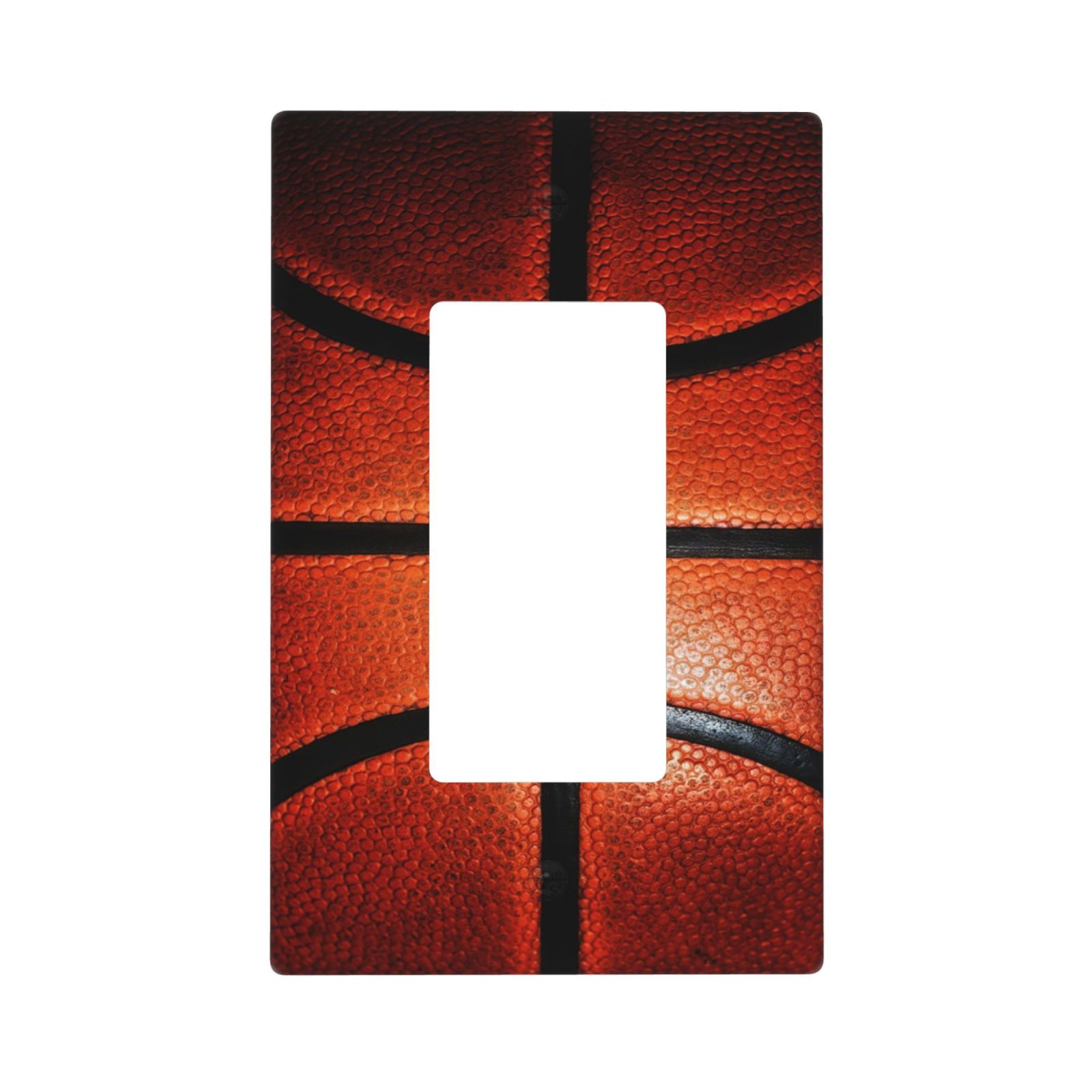 1Pcs Interesting basketball pattern Wall Plates decorative light switch cover plate Light Switch Cover Plate Decorative Wall Plate outlet covers wall plate