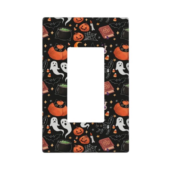 1Pcs alloween  Ghost Funny Pumpkin Wall Plates decorative light switch cover plate Light Switch Cover Plate Decorative Wall Plate outlet covers wall plate