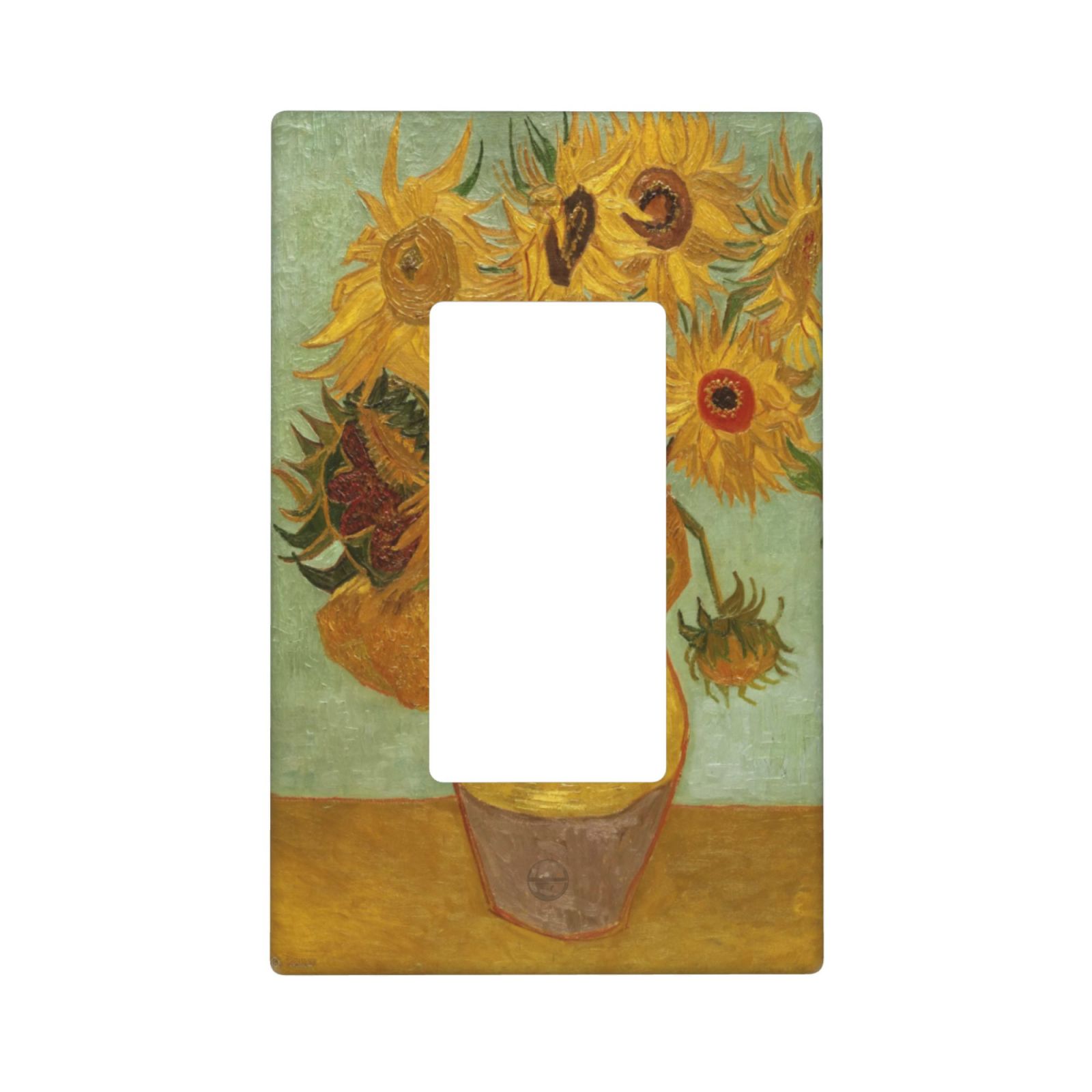 1Pc Sunflower Wall Plates decorative light switch cover plate Light Switch Cover Plate Decorative Wall Plate outlet covers wall plate