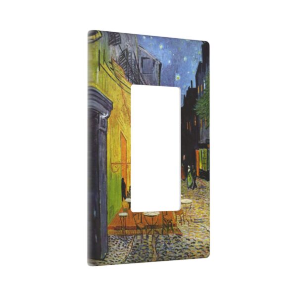 1Pcs Cafe Terrace Wall Plates decorative light switch cover plate Light Switch Cover Plate Decorative Wall Plate outlet covers wall plate - Image 3