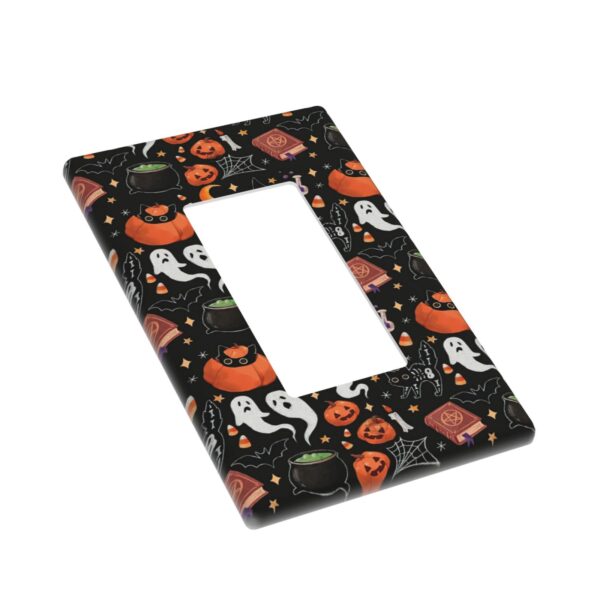 1Pcs alloween  Ghost Funny Pumpkin Wall Plates decorative light switch cover plate Light Switch Cover Plate Decorative Wall Plate outlet covers wall plate - Image 2