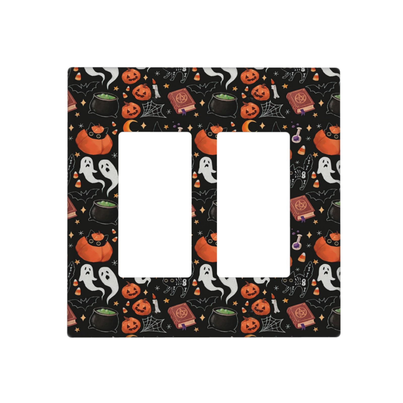 1Pcs alloween  Ghost Funny Pumpkin Wall Plates decorative light switch cover plate Light Switch Cover Plate Decorative Wall Plate outlet covers wall plate