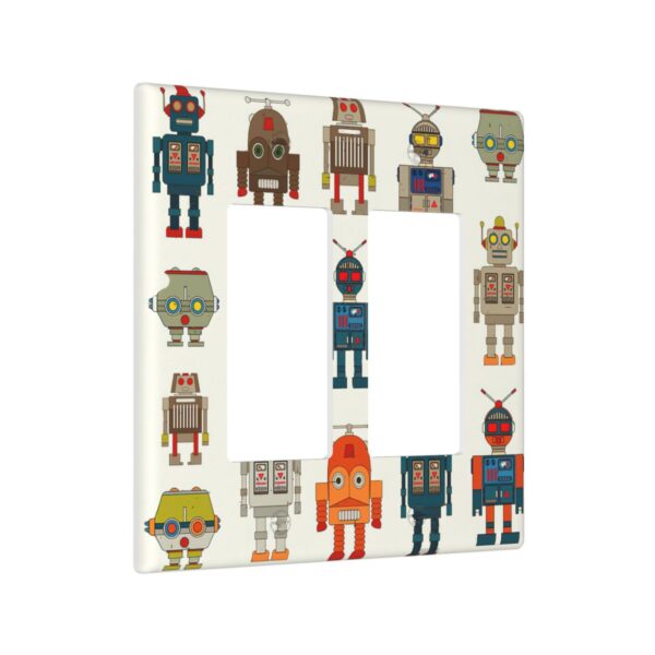 1Pcs Super Robot Cartoon Alien Antenna Fantasy Toy Wall Plates decorative light switch cover plate Light Switch Cover Plate Decorative Wall Plate outlet covers wall plate - Image 3
