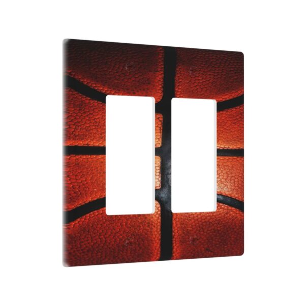 1Pcs Interesting basketball pattern Wall Plates decorative light switch cover plate Light Switch Cover Plate Decorative Wall Plate outlet covers wall plate - Image 3
