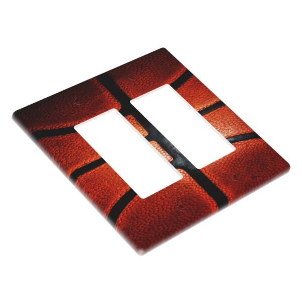 1Pcs Interesting basketball pattern Wall Plates decorative light switch cover plate Light Switch Cover Plate Decorative Wall Plate outlet covers wall plate - Image 2