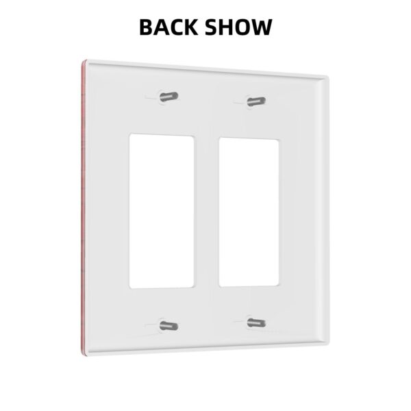1Pcs Red Spider Web Wall Plates decorative light switch cover plate Light Switch Cover Plate Decorative Wall Plate outlet covers wall plate - Image 4