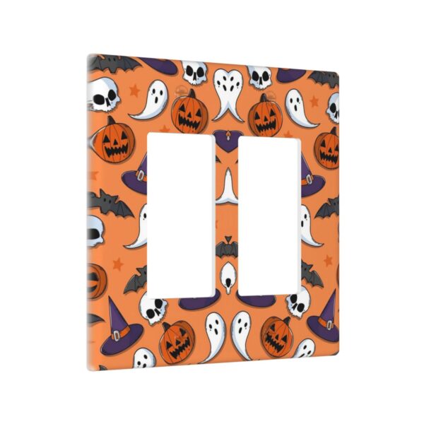 1Pcs Halloween Ghost Pumpkin Bats Wall Plates decorative light switch cover plate Light Switch Cover Plate Decorative Wall Plate outlet covers wall plate - Image 2