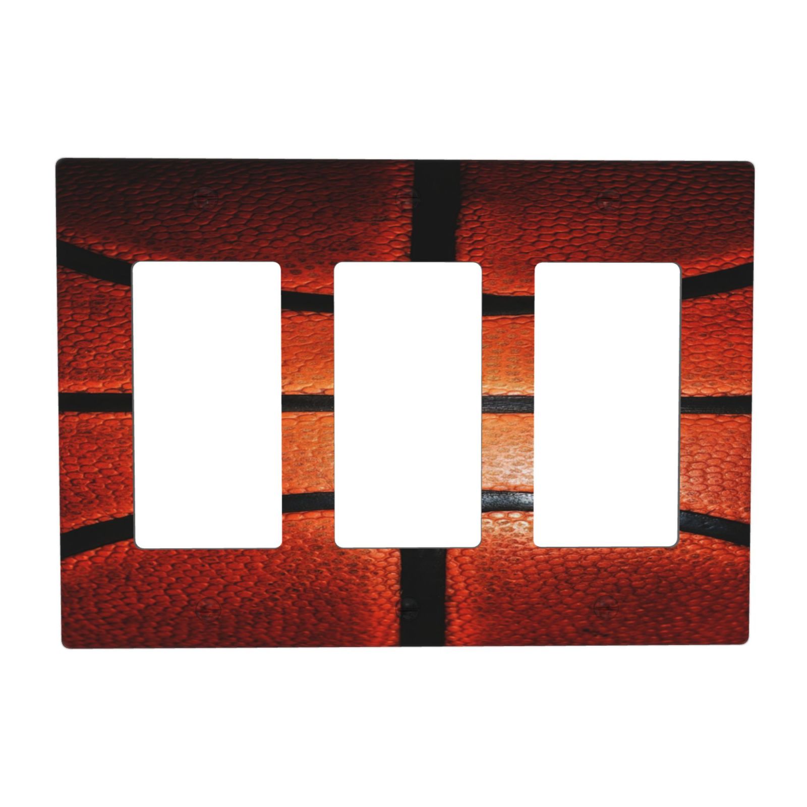 1Pcs Interesting basketball pattern Wall Plates decorative light switch cover plate Light Switch Cover Plate Decorative Wall Plate outlet covers wall plate
