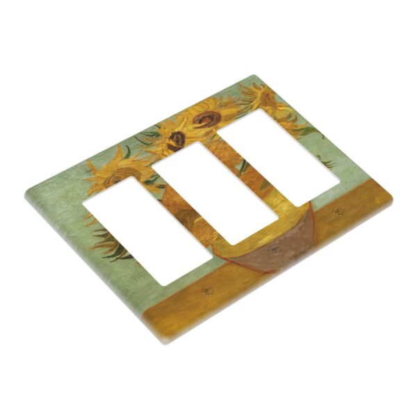 1Pc Sunflower Wall Plates decorative light switch cover plate Light Switch Cover Plate Decorative Wall Plate outlet covers wall plate - Image 3