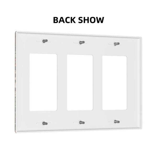 1Pcs Mushroom Skull Skeleton Moon Wall Plates decorative light switch cover plate Light Switch Cover Plate Decorative Wall Plate outlet covers wall plate - Image 3