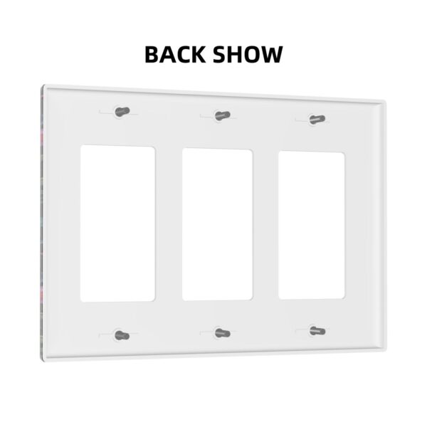 1Pcs Colored skull Wall Plates decorative light switch cover plate Light Switch Cover Plate Decorative Wall Plate outlet covers wall plate - Image 5