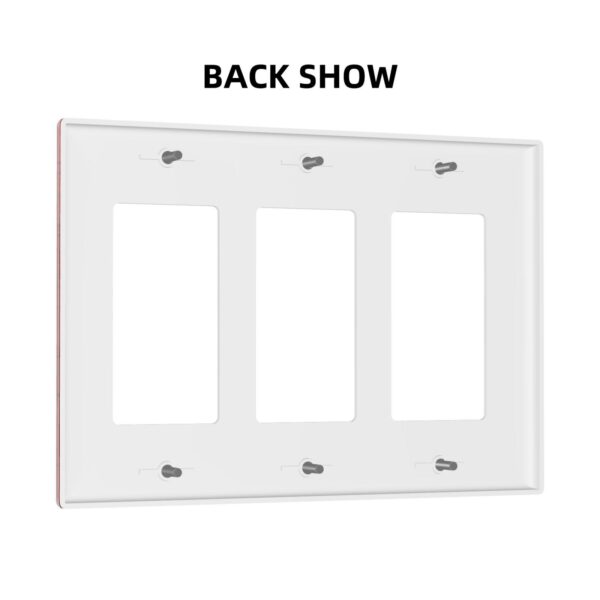 1Pcs Red Spider Web Wall Plates decorative light switch cover plate Light Switch Cover Plate Decorative Wall Plate outlet covers wall plate - Image 4