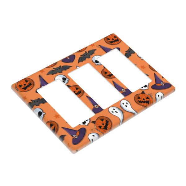 1Pcs Halloween Ghost Pumpkin Bats Wall Plates decorative light switch cover plate Light Switch Cover Plate Decorative Wall Plate outlet covers wall plate - Image 2