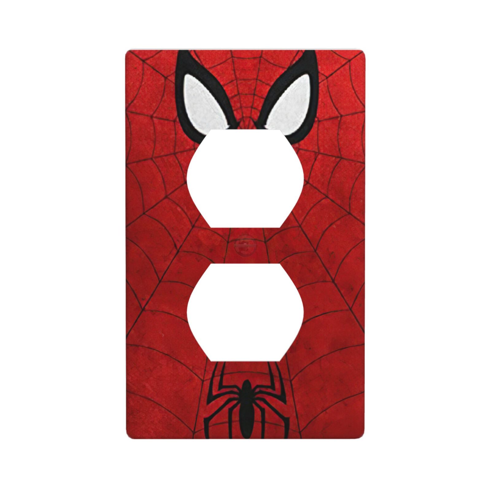 1Pcs Red Spider Web Wall Plates decorative light switch cover plate Light Switch Cover Plate Decorative Wall Plate outlet covers wall plate