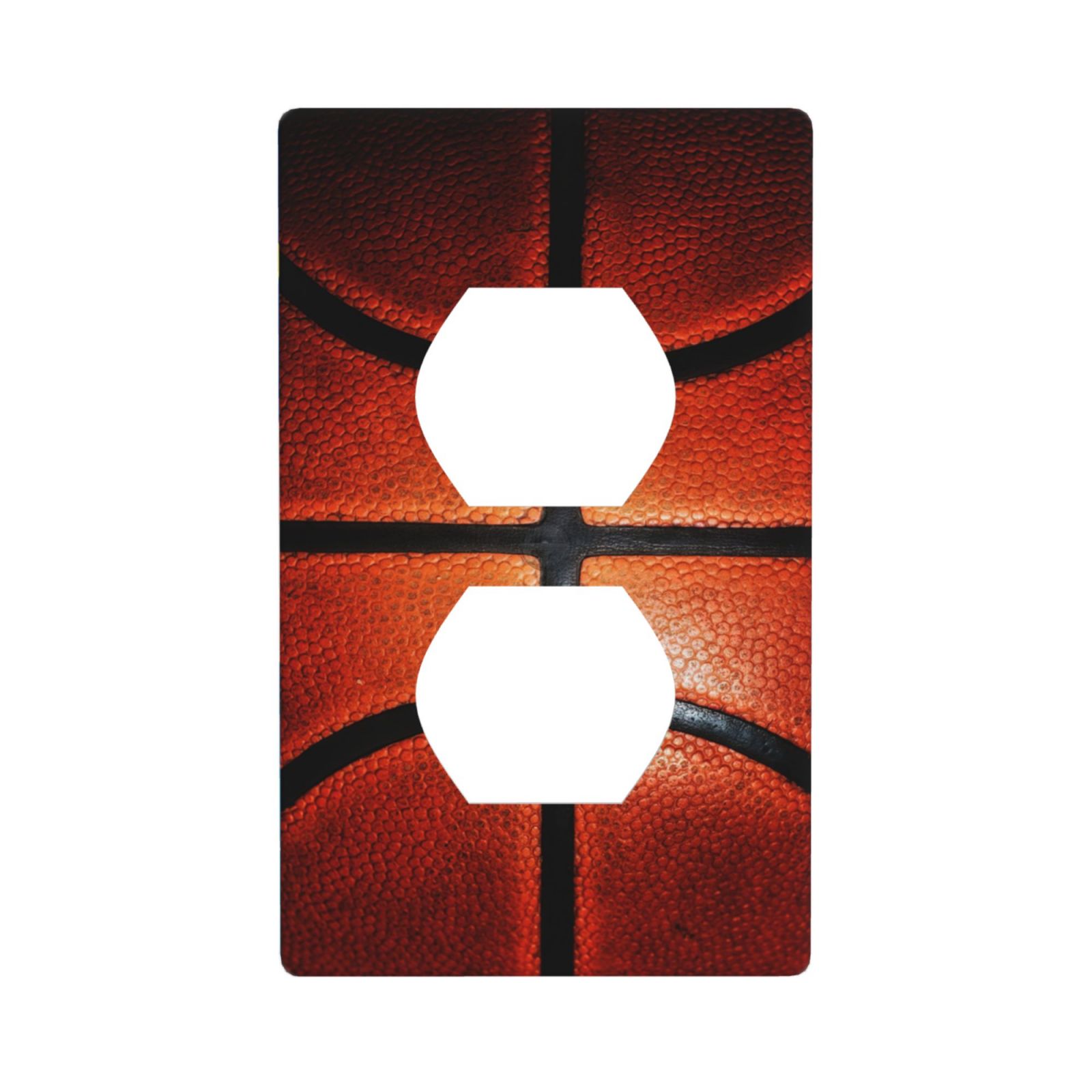 1Pcs Interesting basketball pattern Wall Plates decorative light switch cover plate Light Switch Cover Plate Decorative Wall Plate outlet covers wall plate
