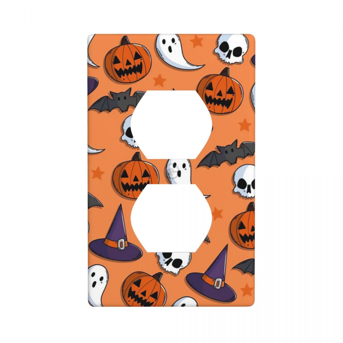 1Pcs Halloween Ghost Pumpkin Bats Wall Plates decorative light switch cover plate Light Switch Cover Plate Decorative Wall Plate outlet covers wall plate