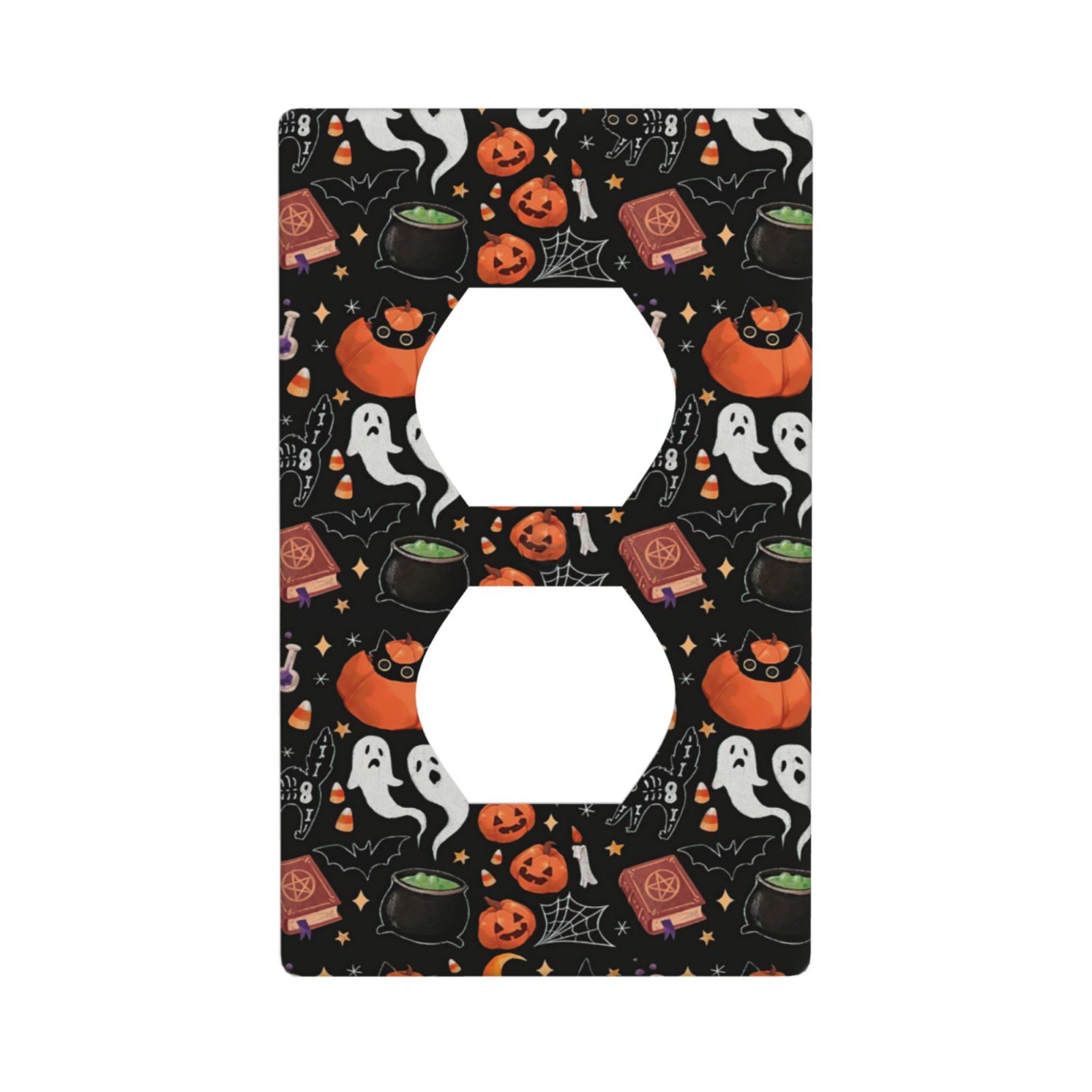 1Pcs alloween  Ghost Funny Pumpkin Wall Plates decorative light switch cover plate Light Switch Cover Plate Decorative Wall Plate outlet covers wall plate