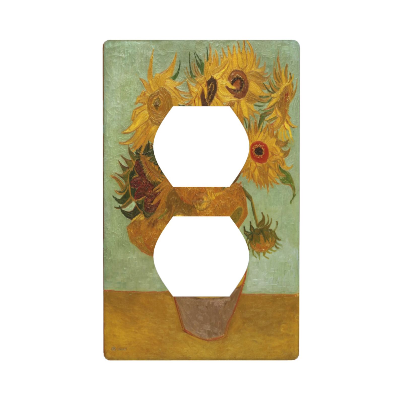 1Pc Sunflower Wall Plates decorative light switch cover plate Light Switch Cover Plate Decorative Wall Plate outlet covers wall plate