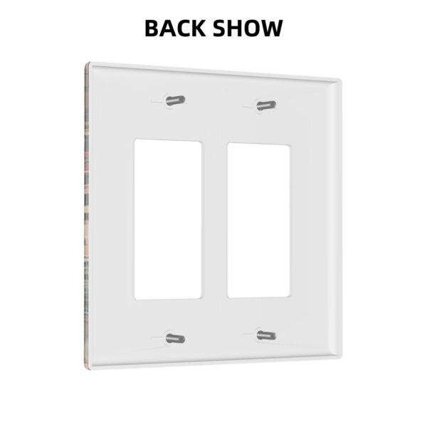 1Pcs Mushroom Skull Skeleton Moon Wall Plates decorative light switch cover plate Light Switch Cover Plate Decorative Wall Plate outlet covers wall plate - Image 3