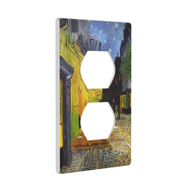 1Pcs Cafe Terrace Wall Plates decorative light switch cover plate Light Switch Cover Plate Decorative Wall Plate outlet covers wall plate - Image 2
