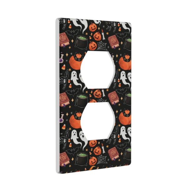 1Pcs alloween  Ghost Funny Pumpkin Wall Plates decorative light switch cover plate Light Switch Cover Plate Decorative Wall Plate outlet covers wall plate - Image 2