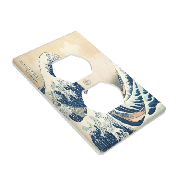 1Pcs The Great Wave off Kanagawa Wall Plates decorative light switch cover plate Light Switch Cover Plate Decorative Wall Plate outlet covers wall plate - Image 3