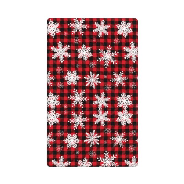 1Pcs Snowflake Red Black Buffalo Check Christmas Plaid Wall Plates decorative light switch cover plate Light Switch Cover Plate Decorative Wall Plate outlet covers wall plate