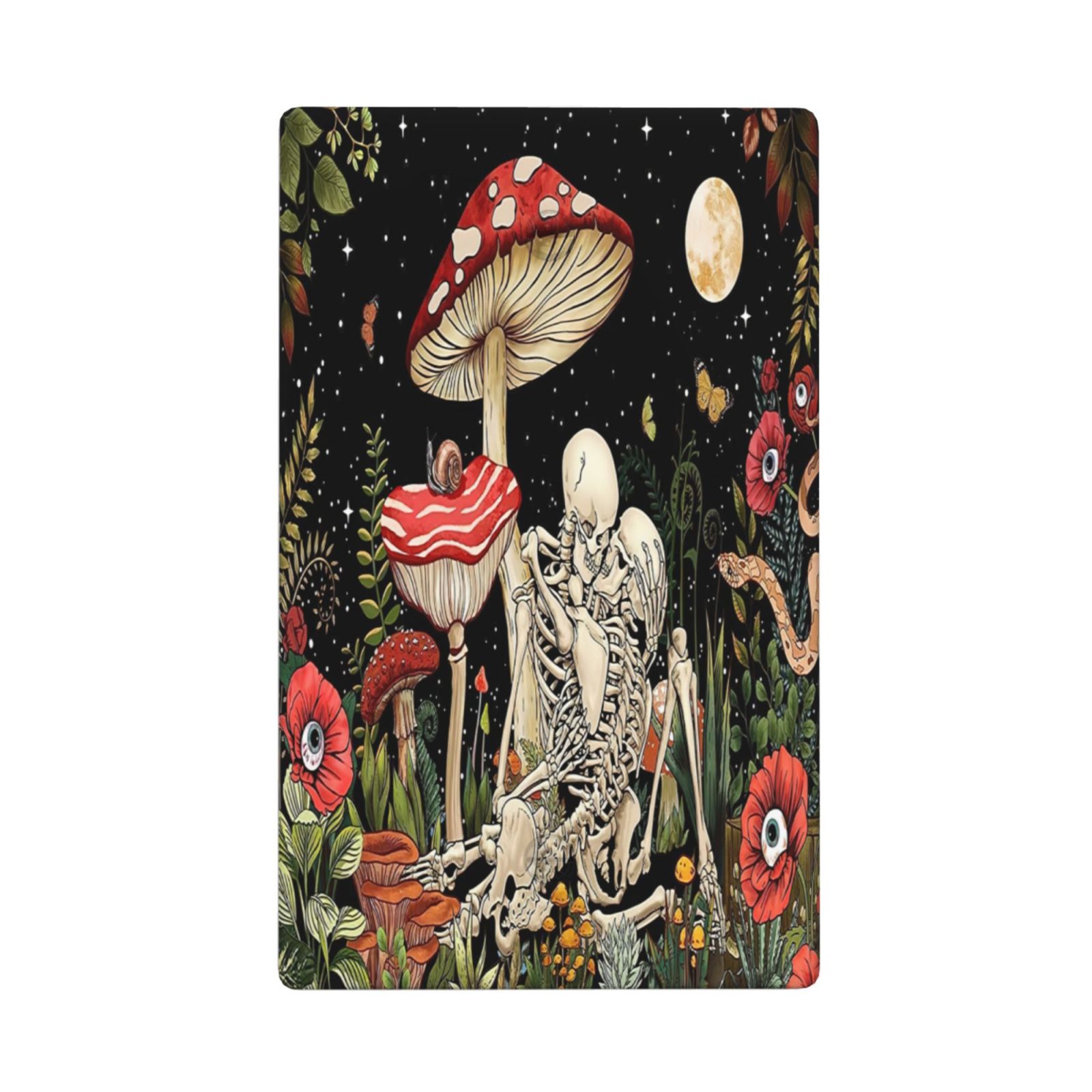 1Pcs Mushroom Skull Skeleton Moon Wall Plates decorative light switch cover plate Light Switch Cover Plate Decorative Wall Plate outlet covers wall plate