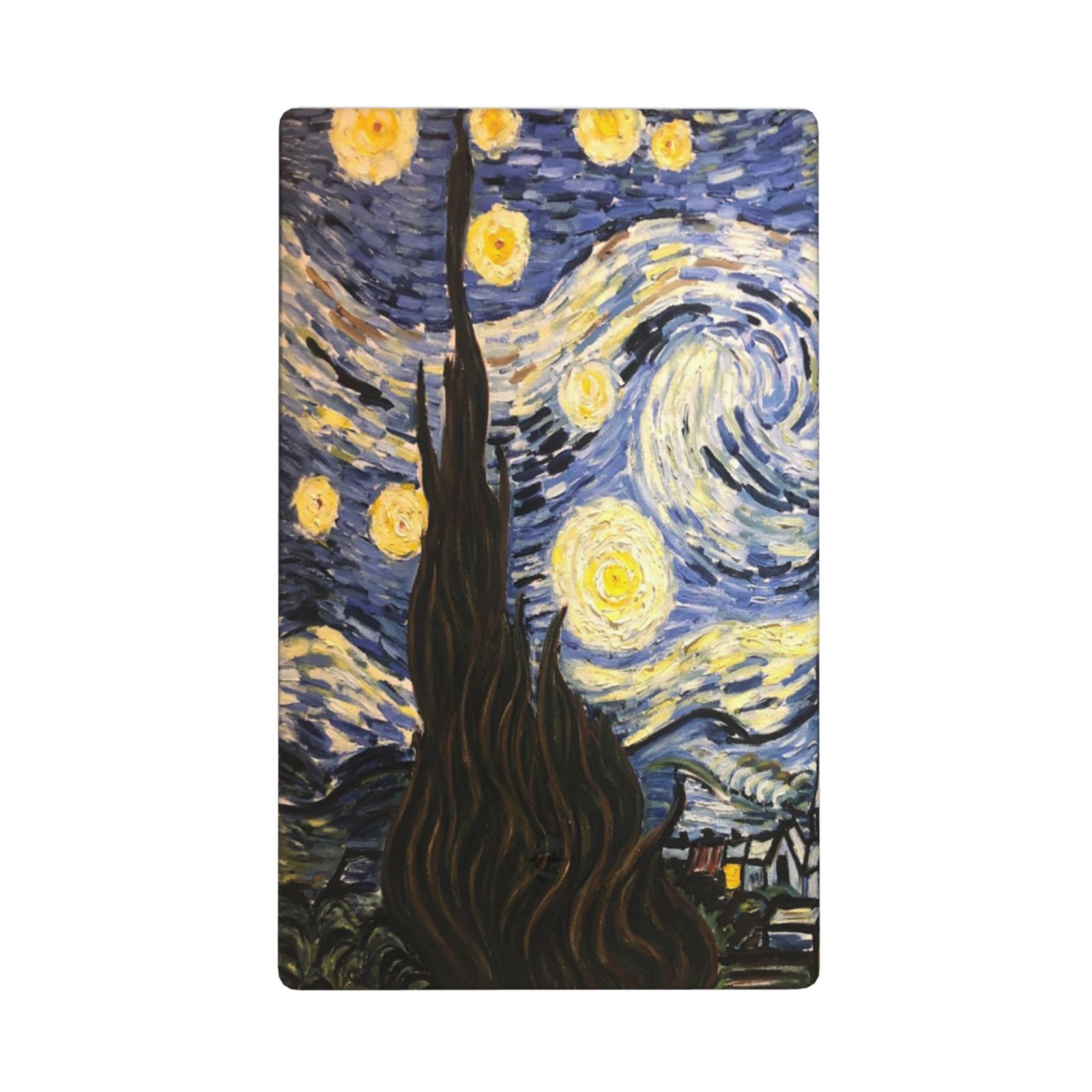 1Pcs The Starry Night Wall Plates decorative light switch cover plate Light Switch Cover Plate Decorative Wall Plate outlet covers wall plate