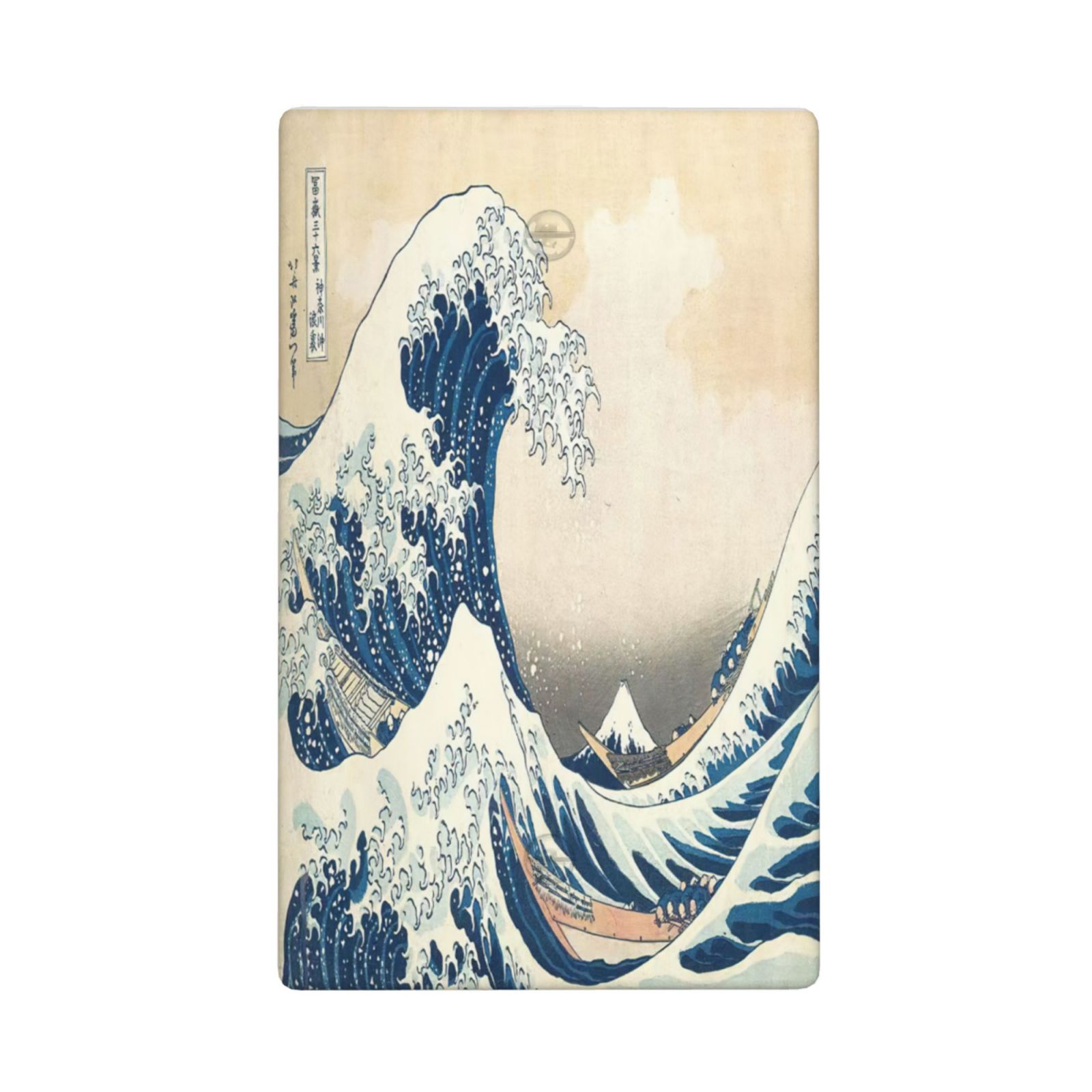 1Pcs The Great Wave off Kanagawa Wall Plates decorative light switch cover plate Light Switch Cover Plate Decorative Wall Plate outlet covers wall plate