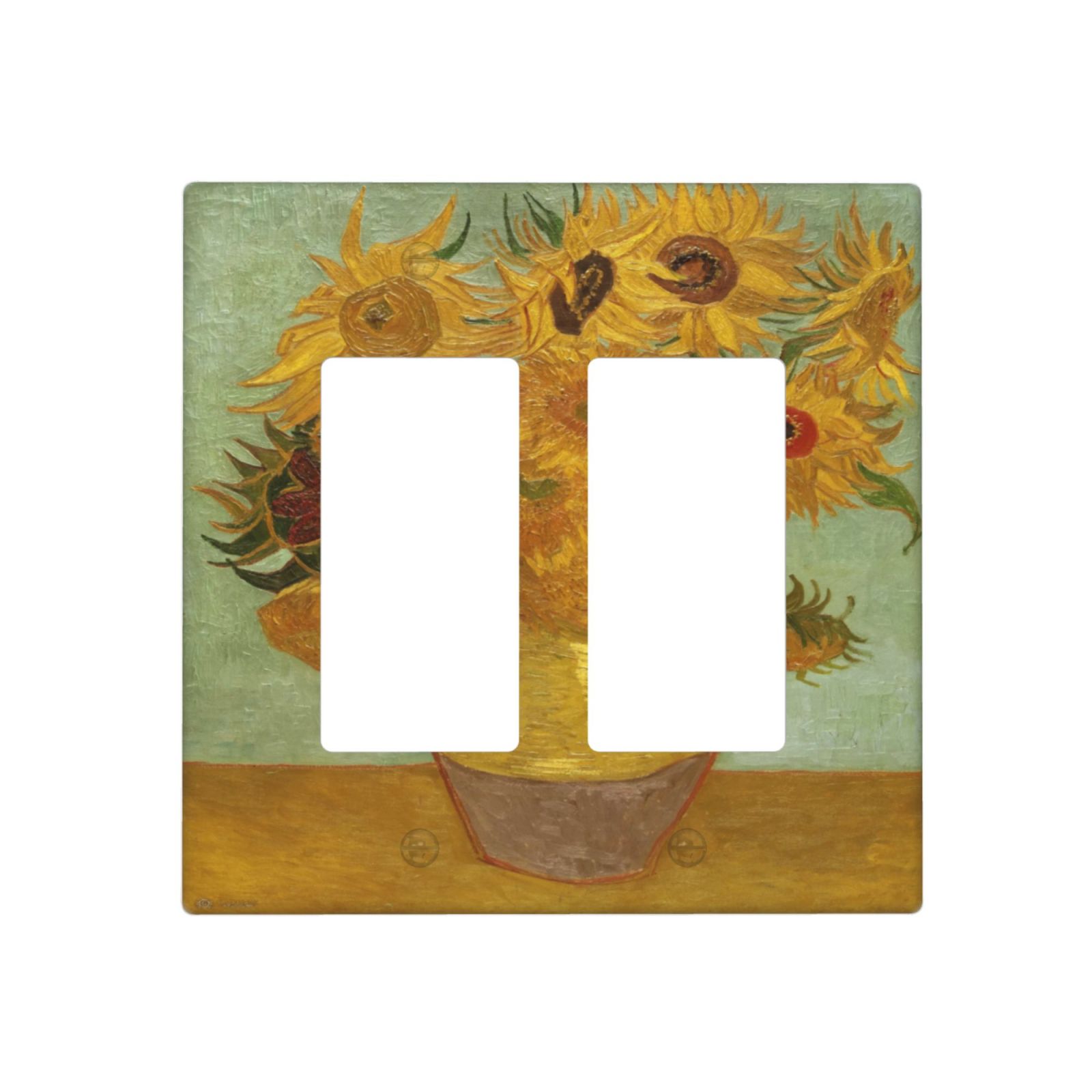 1Pc Sunflower Wall Plates decorative light switch cover plate Light Switch Cover Plate Decorative Wall Plate outlet covers wall plate