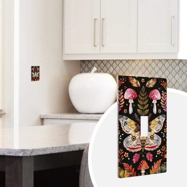 1Pcs Stiller Winkel Light Switch Plate Decorative switch and socket covers for home kitchen decoration Unbreakable Polycarbonate Thermoplastic For bedroom room decoration - Image 3