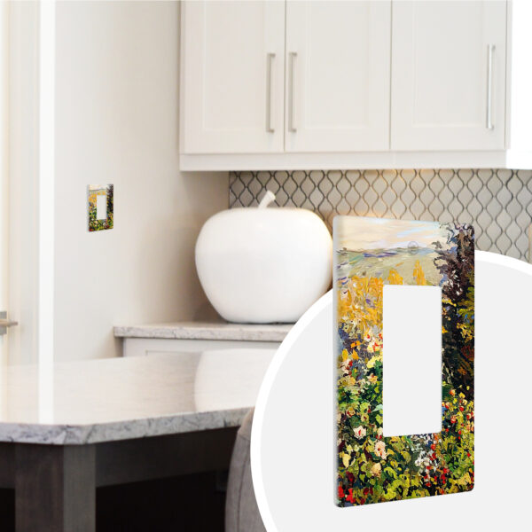 1Pcs Stiller Winkel Light Switch Plate Decorative switch and socket covers for home kitchen decoration Unbreakable Polycarbonate Thermoplastic For bedroom room decoration - Image 2