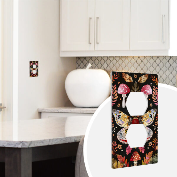 1Pcs Stiller Winkel Light Switch Plate Decorative switch and socket covers for home kitchen decoration Unbreakable Polycarbonate Thermoplastic For bedroom room decoration - Image 2