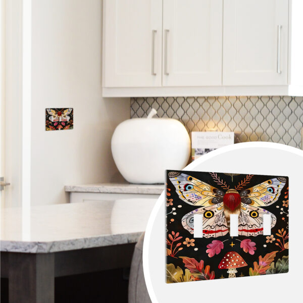 1Pcs Stiller Winkel Light Switch Plate Decorative switch and socket covers for home kitchen decoration Unbreakable Polycarbonate Thermoplastic For bedroom room decoration - Image 2