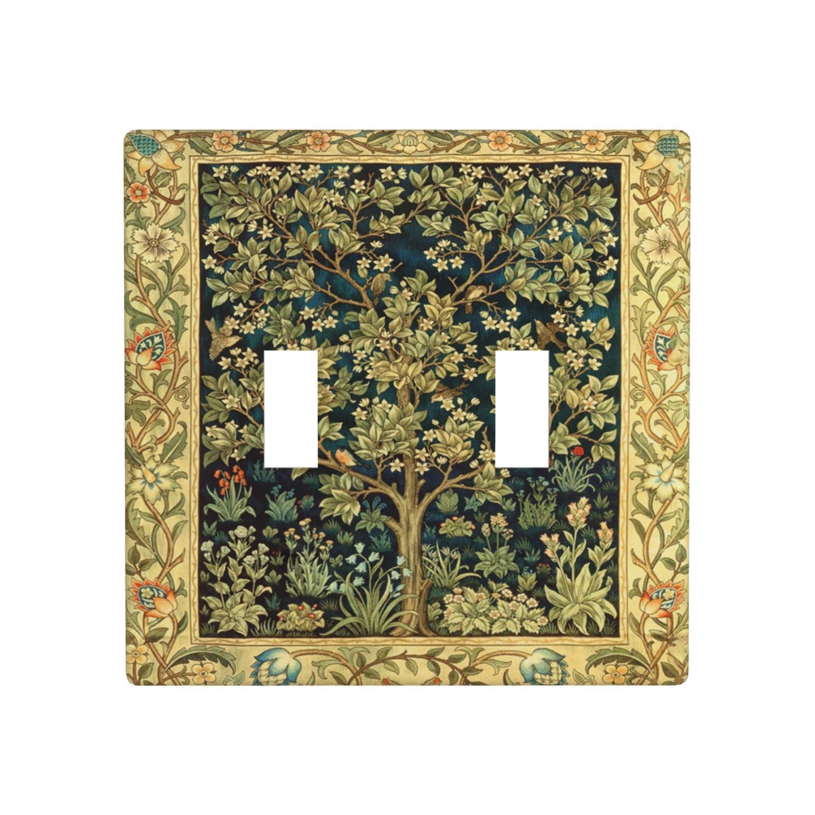 1Pcs Tree of life, tree of happiness, tree of wealth pattern Light Switch Plate  Wall Plate Cover Decorative  Switch Cover a Plate  Switch Plates And Outlet Covers  Outlet Covers  Wall Plate Cover Decorative