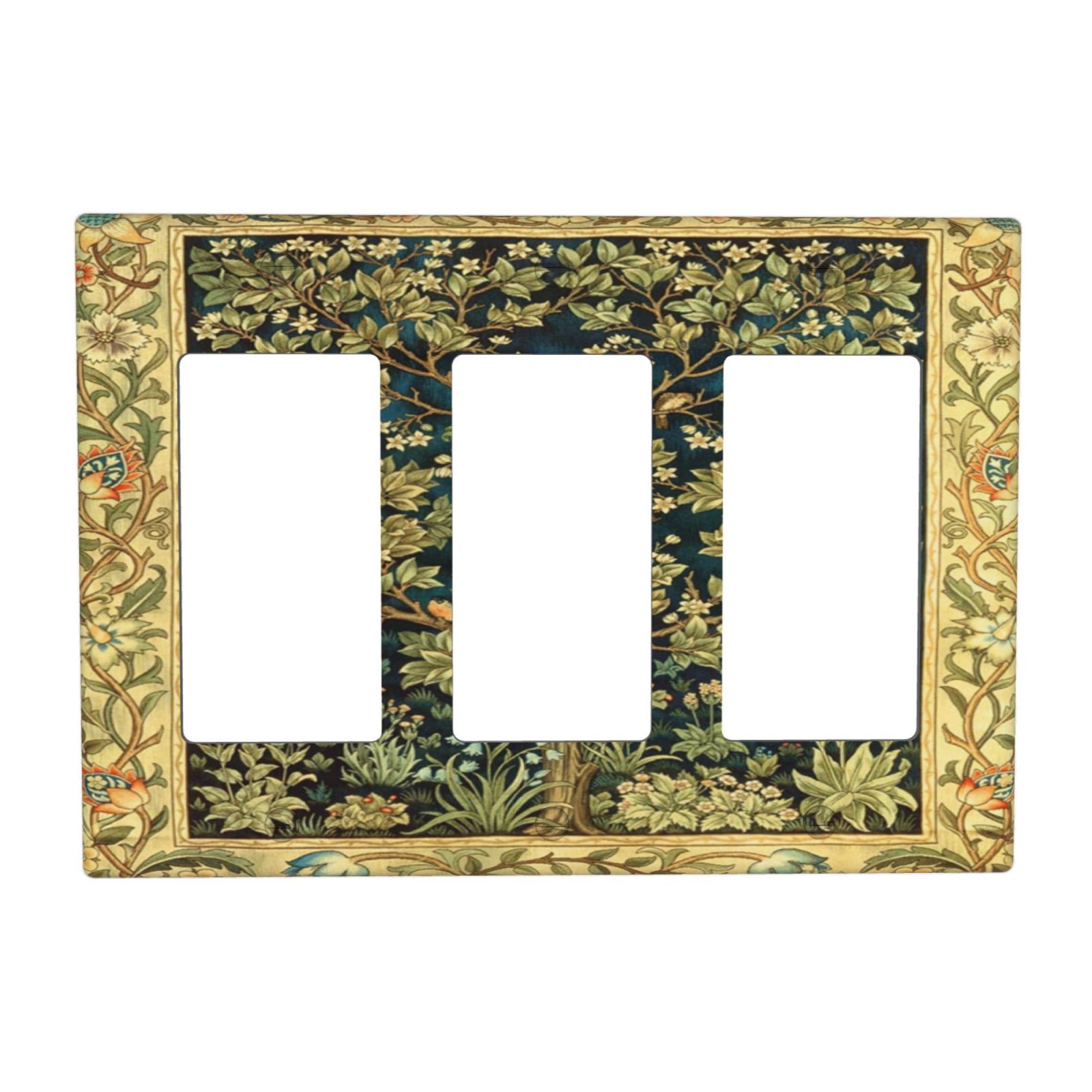 1Pcs Tree of life, tree of happiness, tree of wealth pattern Light Switch Plate  Wall Plate Cover Decorative  Switch Cover a Plate  Switch Plates And Outlet Covers  Outlet Covers  Wall Plate Cover Decorative