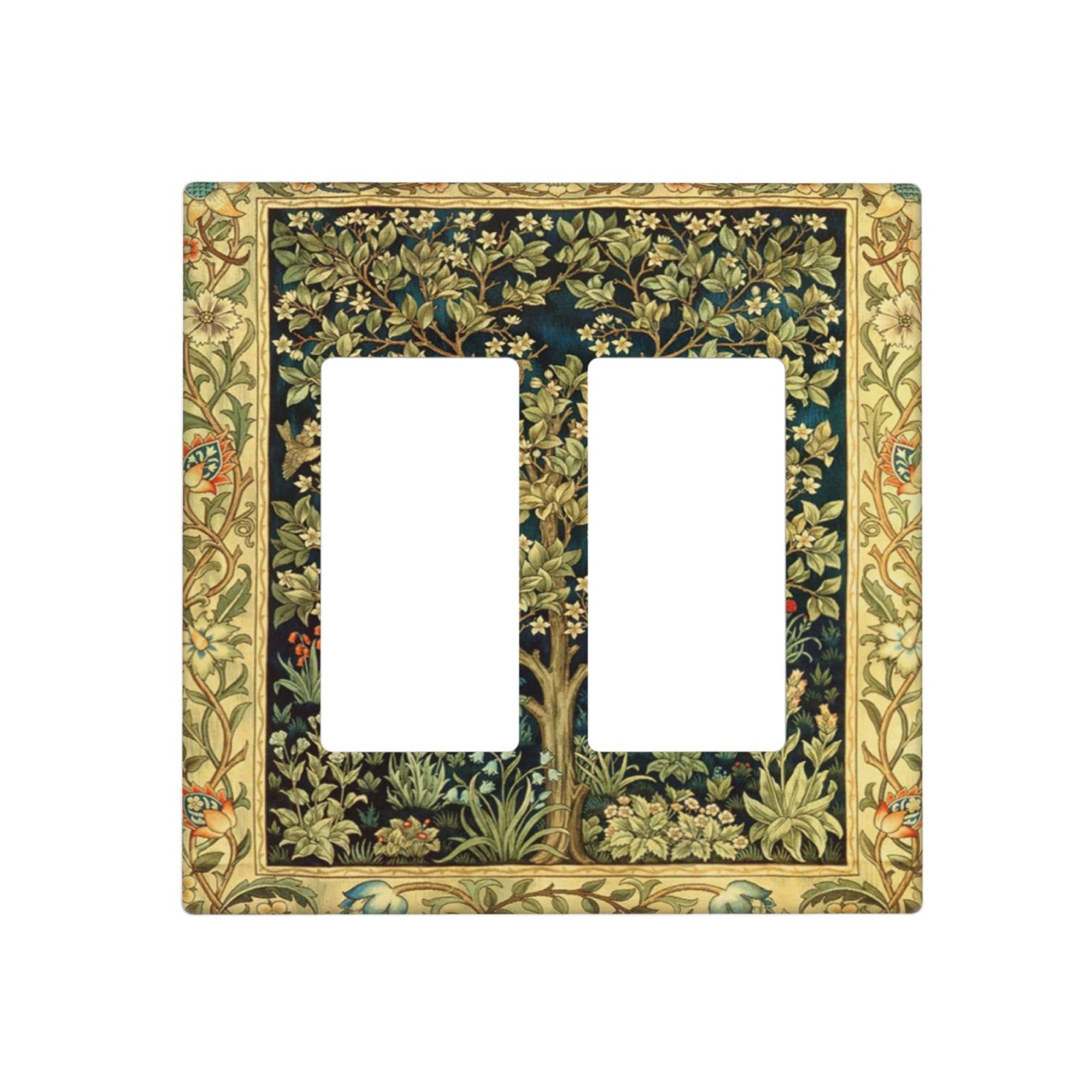 1Pcs Tree of life, tree of happiness, tree of wealth pattern Light Switch Plate  Wall Plate Cover Decorative  Switch Cover a Plate  Switch Plates And Outlet Covers  Outlet Covers  Wall Plate Cover Decorative