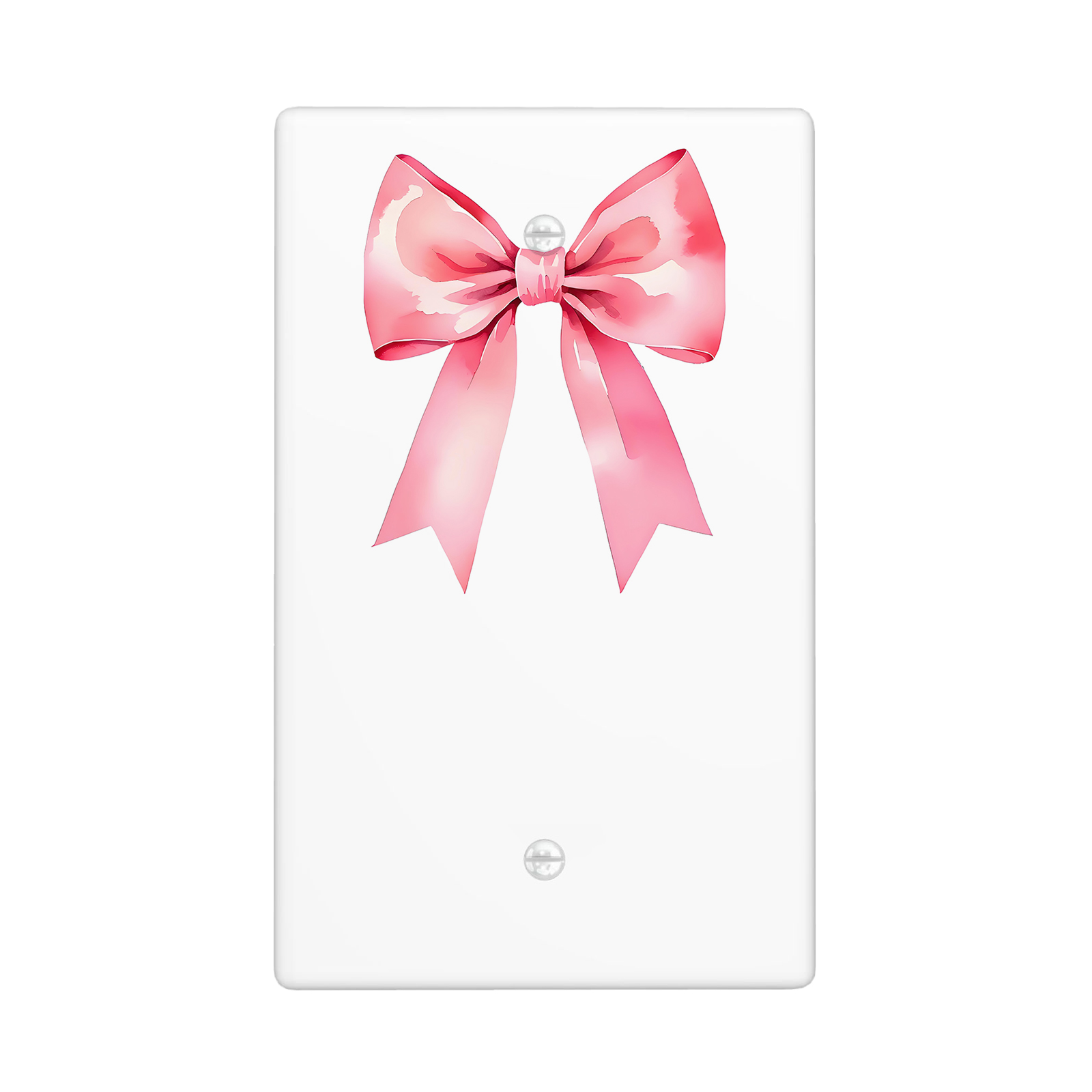 1Pcs Pink bow tie  Light Switch Plate  Wall Plate Cover Decorative  Switch Cover Plate  Switch Plates And Outlet Covers  Outlet Covers  Wall Plate Cover Decorative