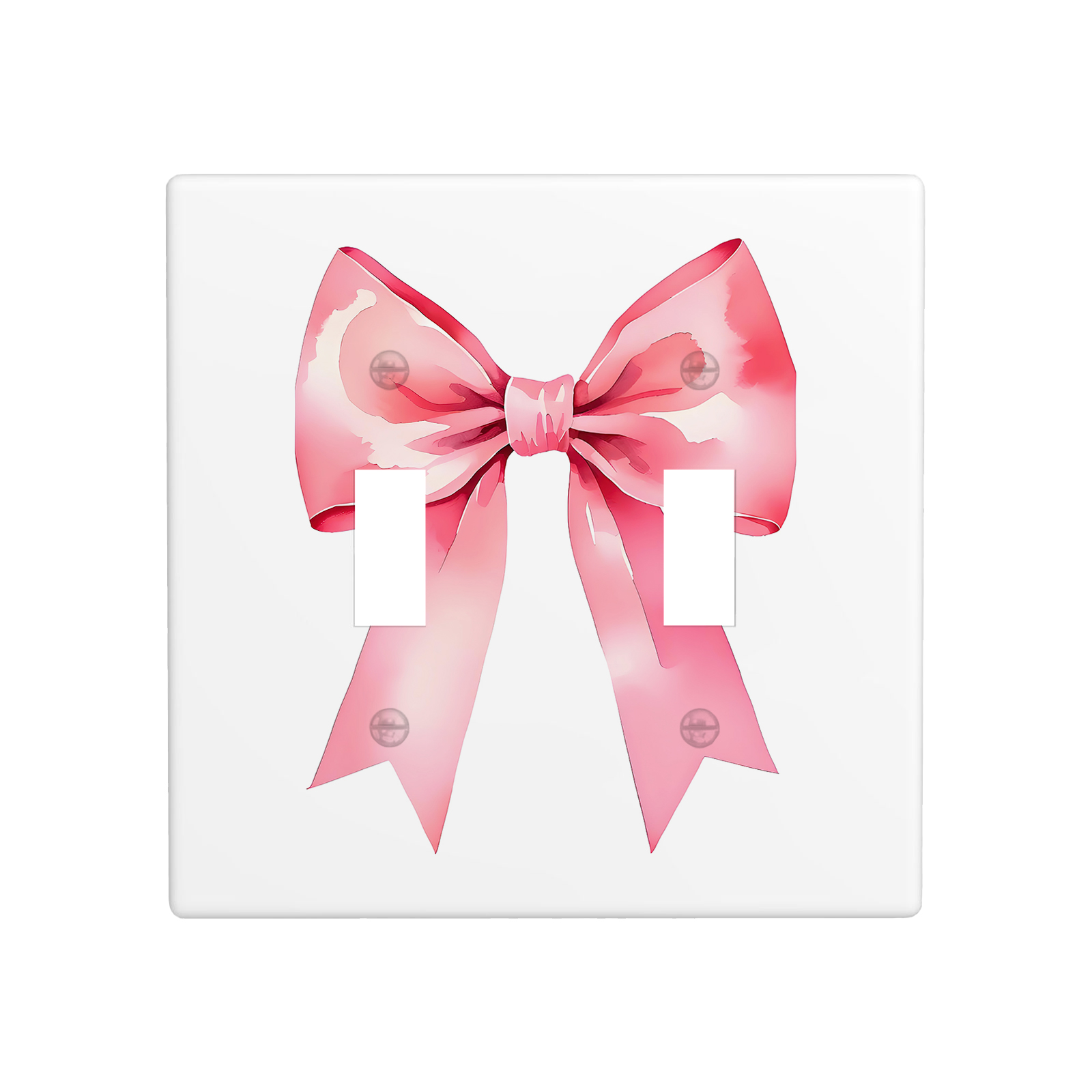 1Pcs Pink bow tie  Light Switch Plate  Wall Plate Cover Decorative  Switch Cover Plate  Switch Plates And Outlet Covers  Outlet Covers  Wall Plate Cover Decorative